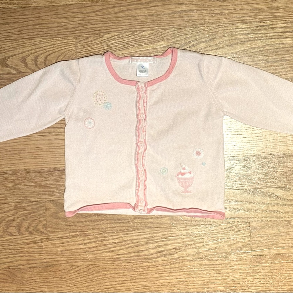 Janie & Jack Ice Cream Cardigan